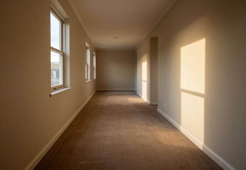 Restored living room in Terrey Hills after flood cleanup